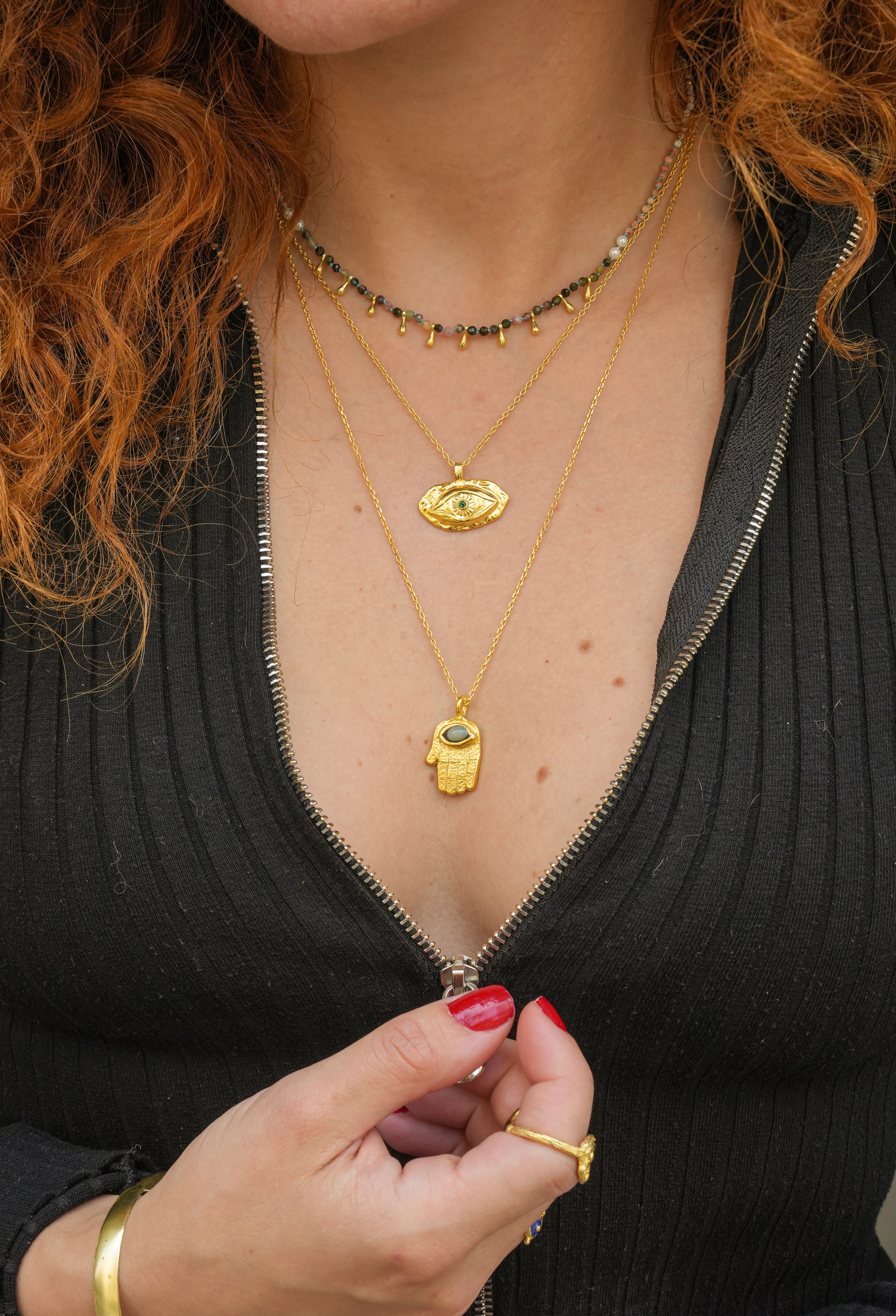 Pink Opal & Turmaline