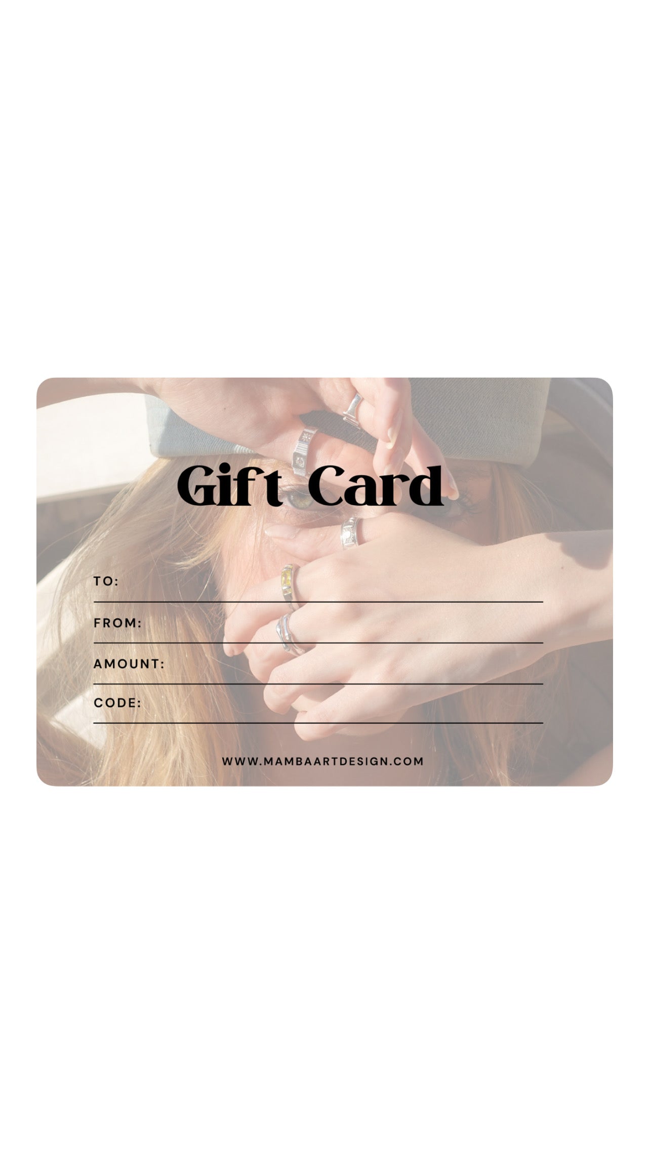 Physical Gift Card
