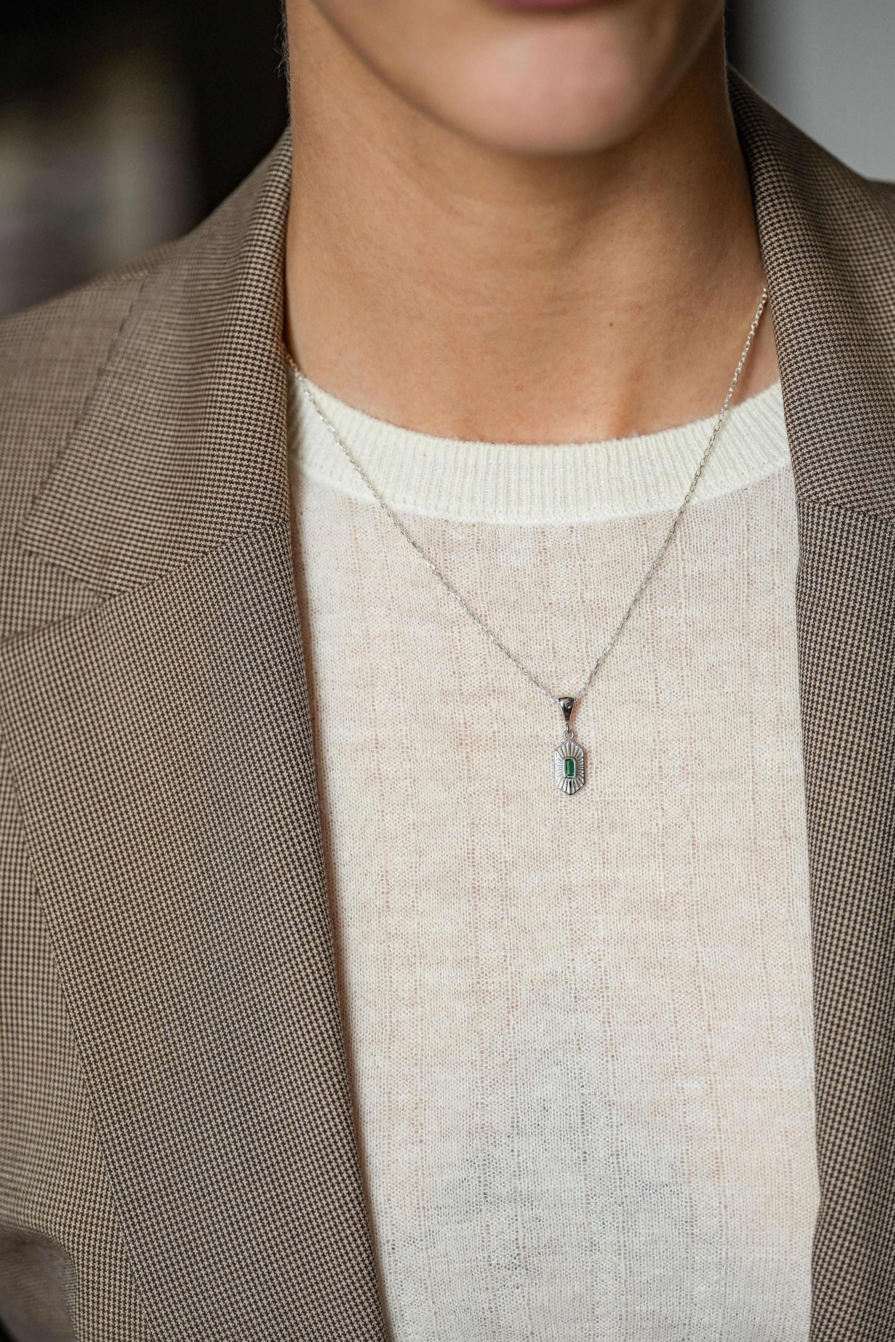 Merci Green- Silver