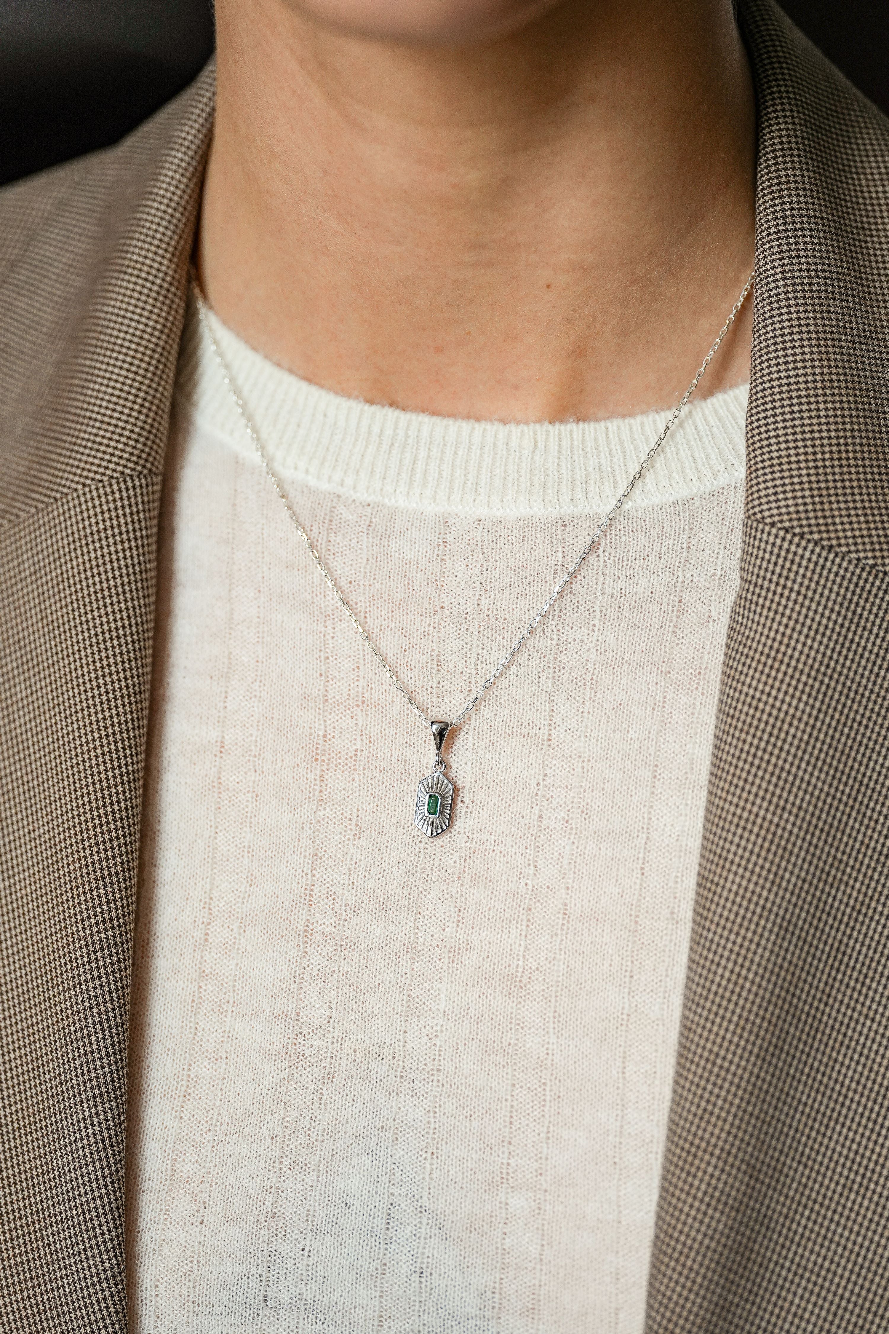 Merci Green- Silver