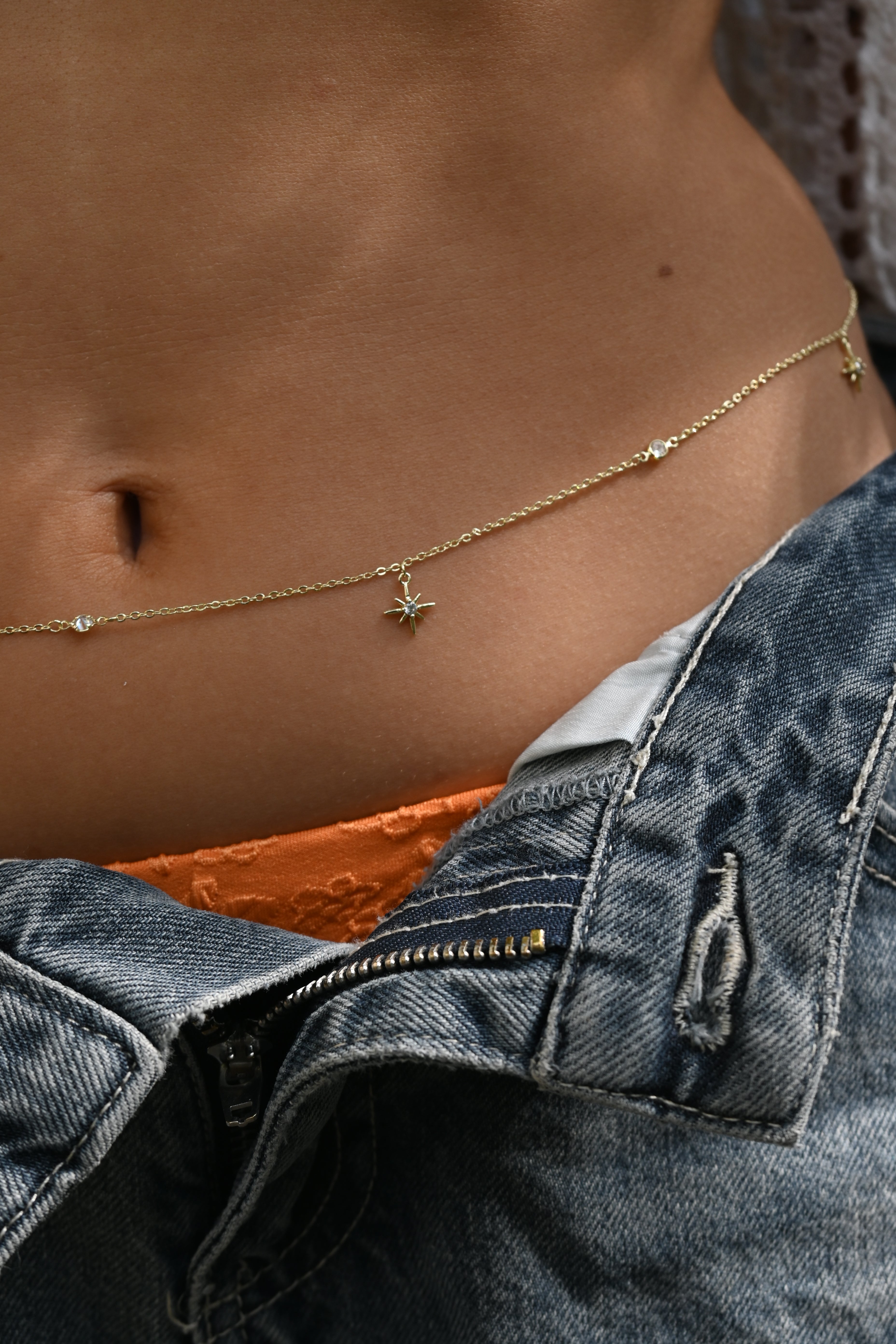 Bellychain - Golden Northern Star