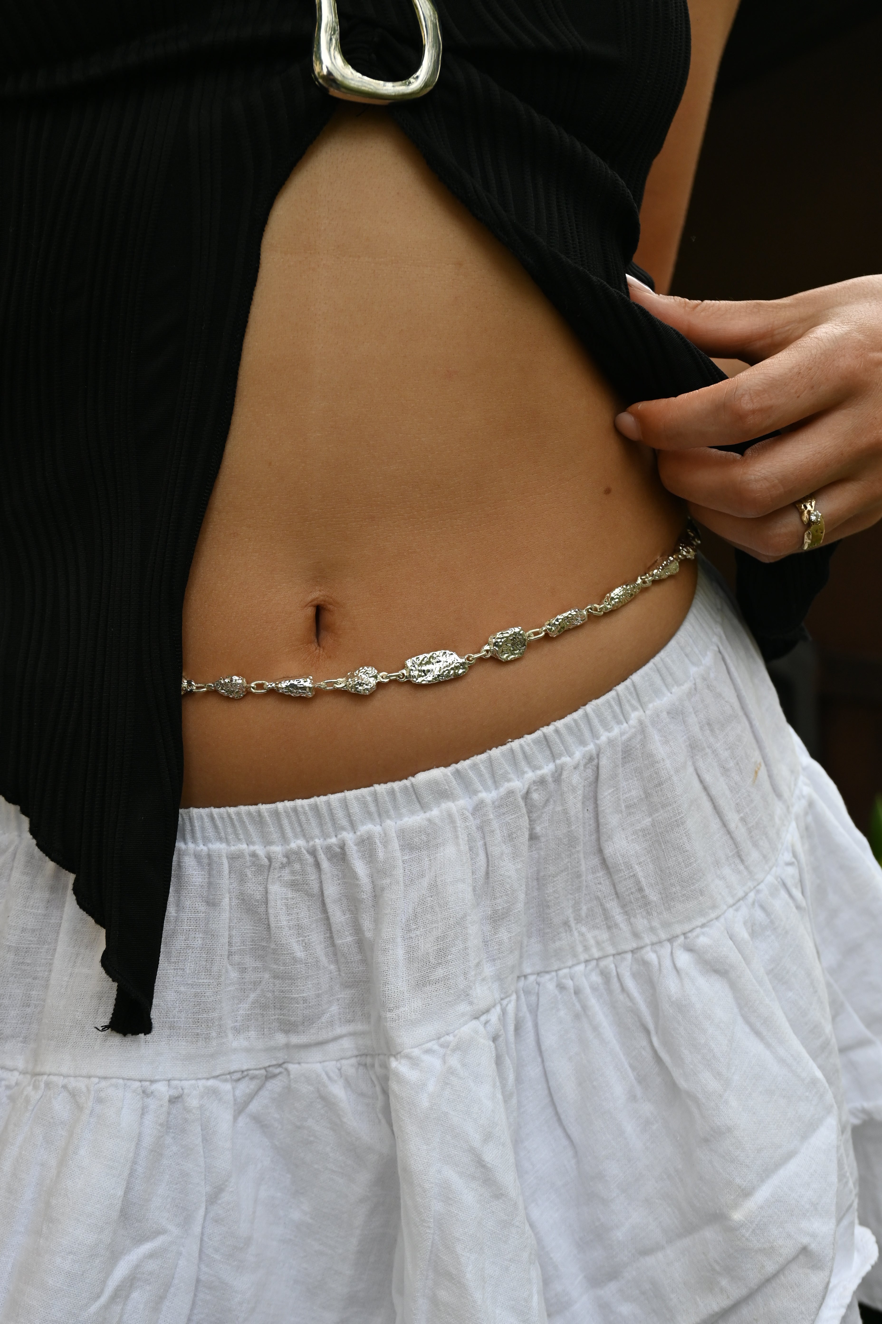 Bellychain - Silver Rocks