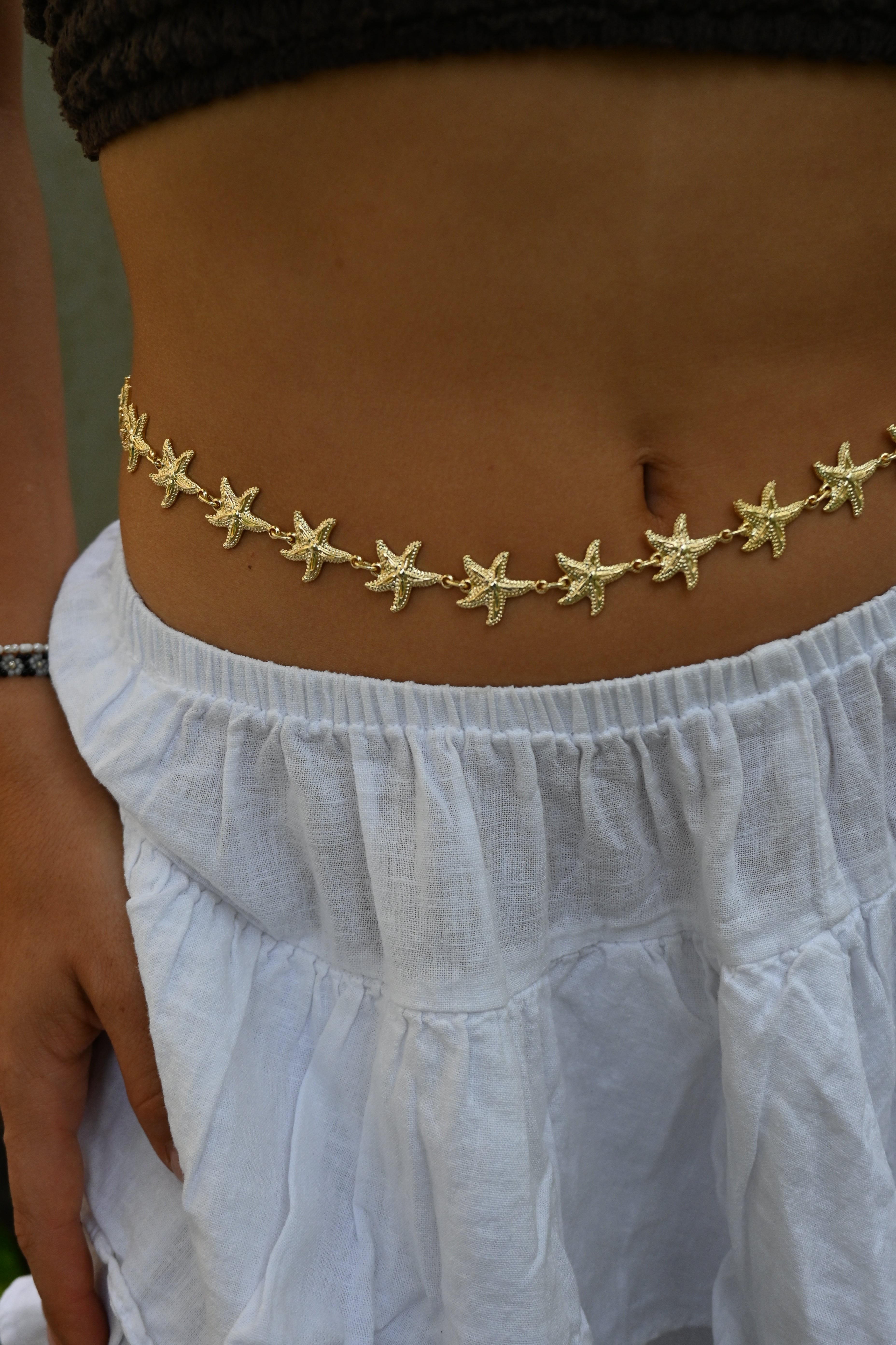 Bellychain - Golden Starfish