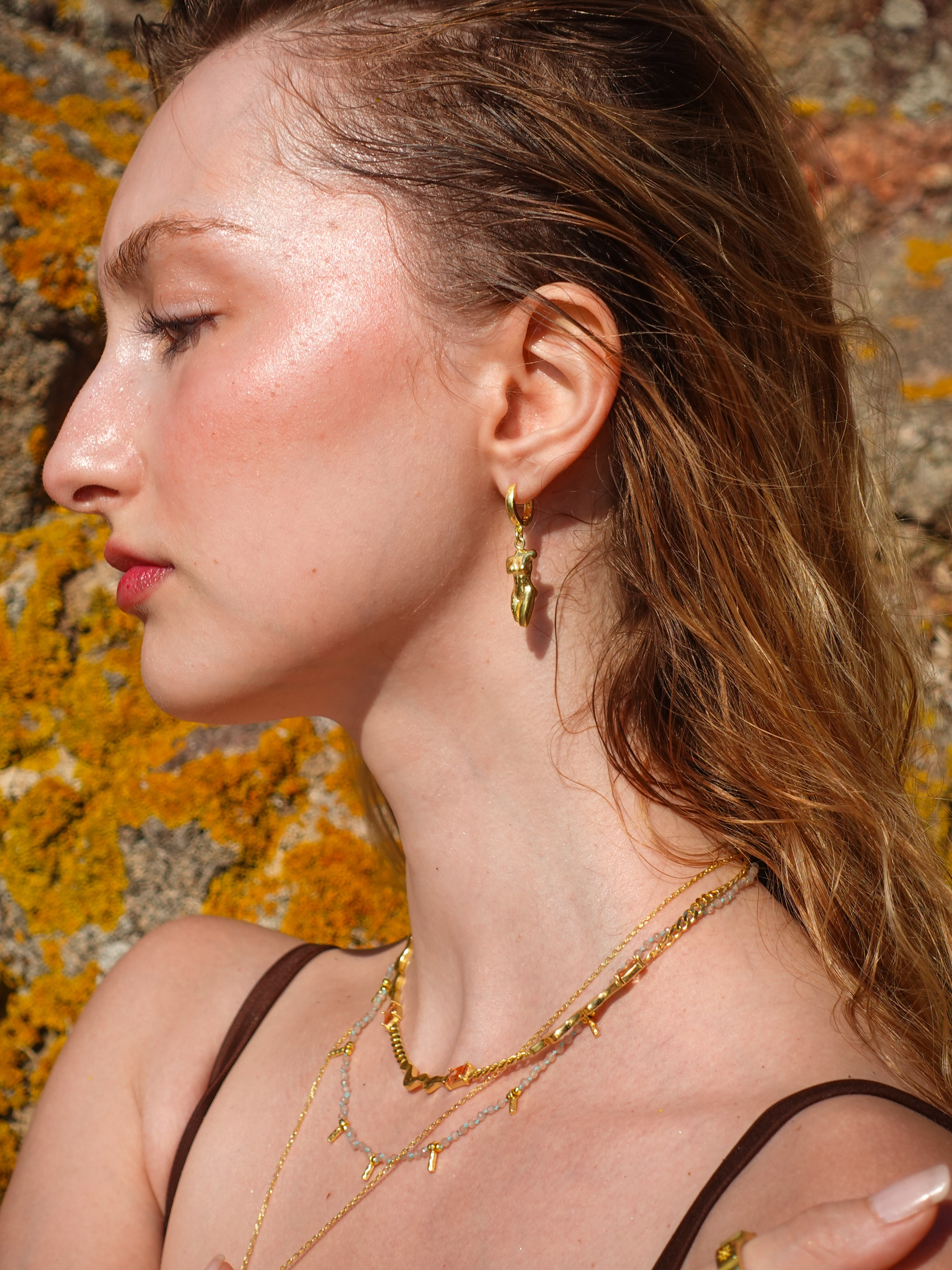 Lady Soul Earring - Gold