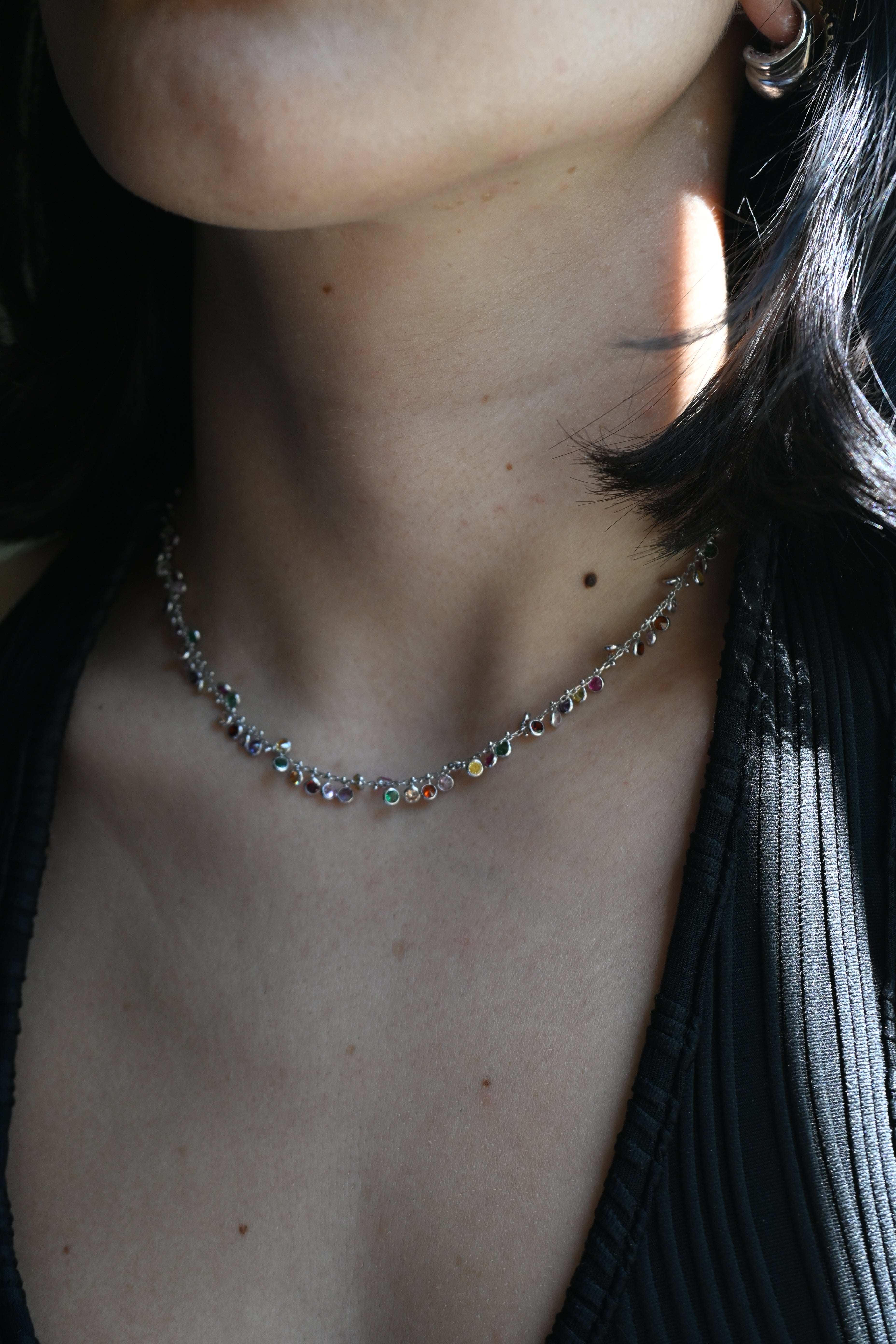 Halo Colored Necklace