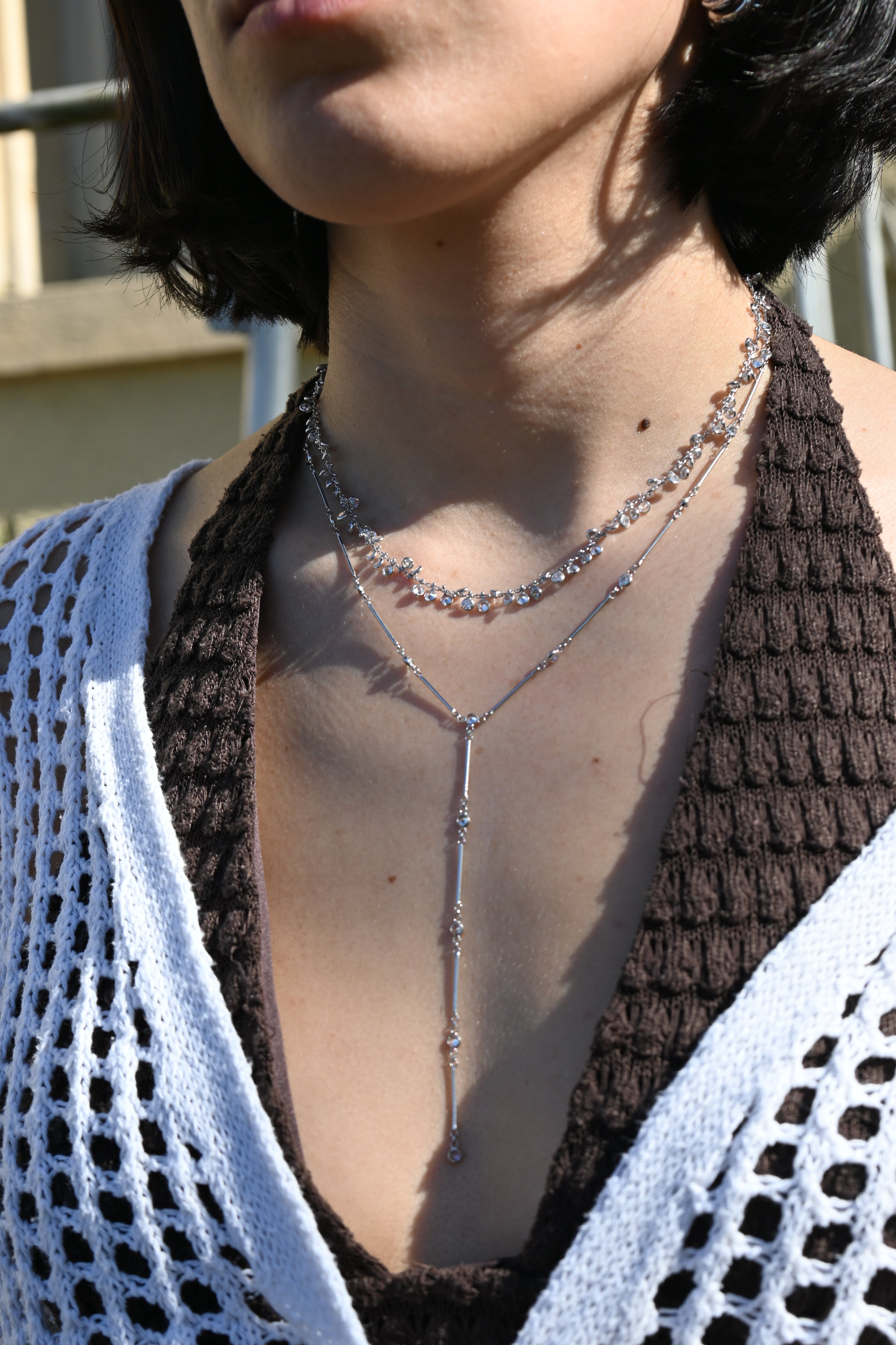 Flora Y Necklace