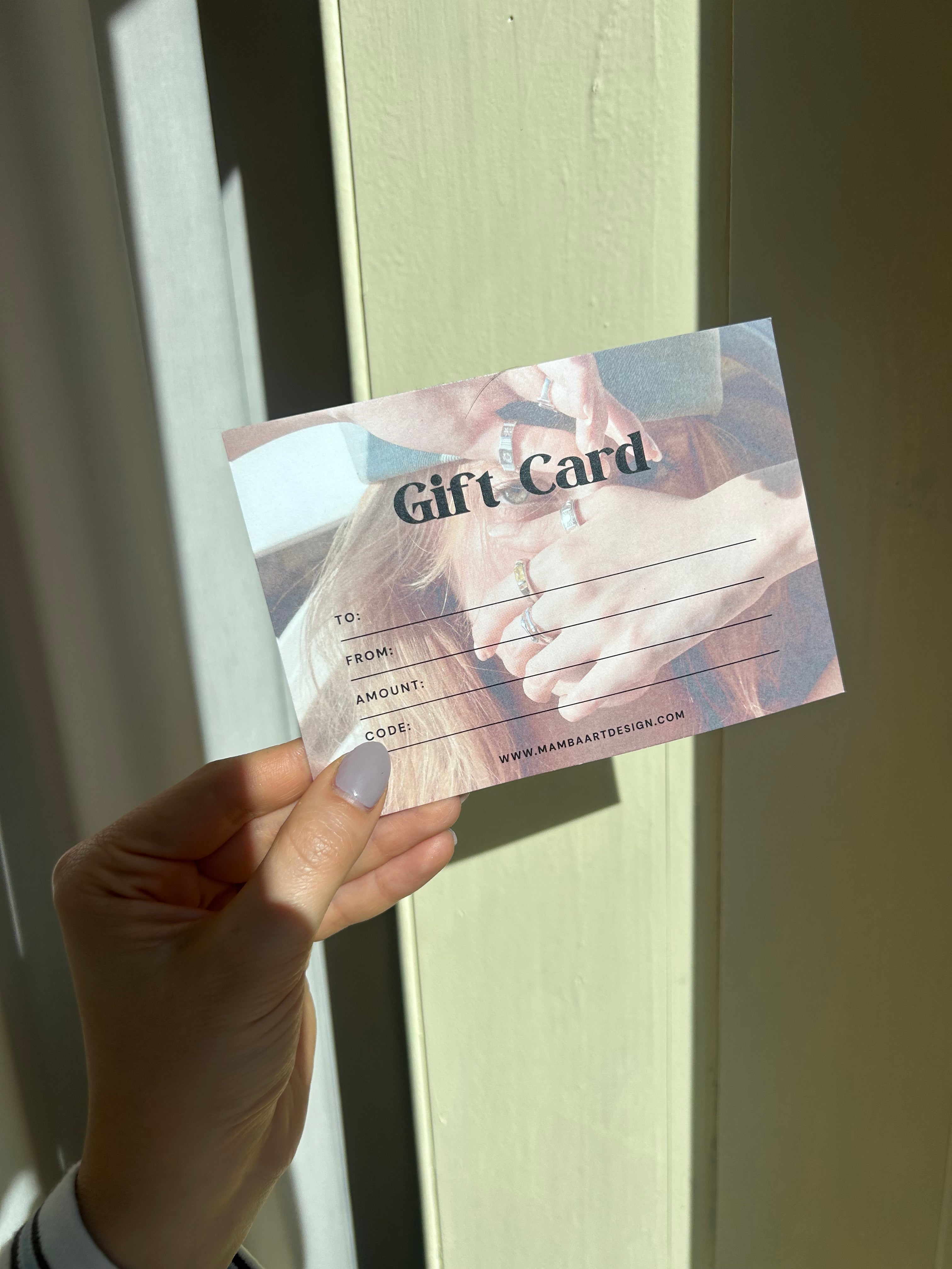 Physical Gift Card