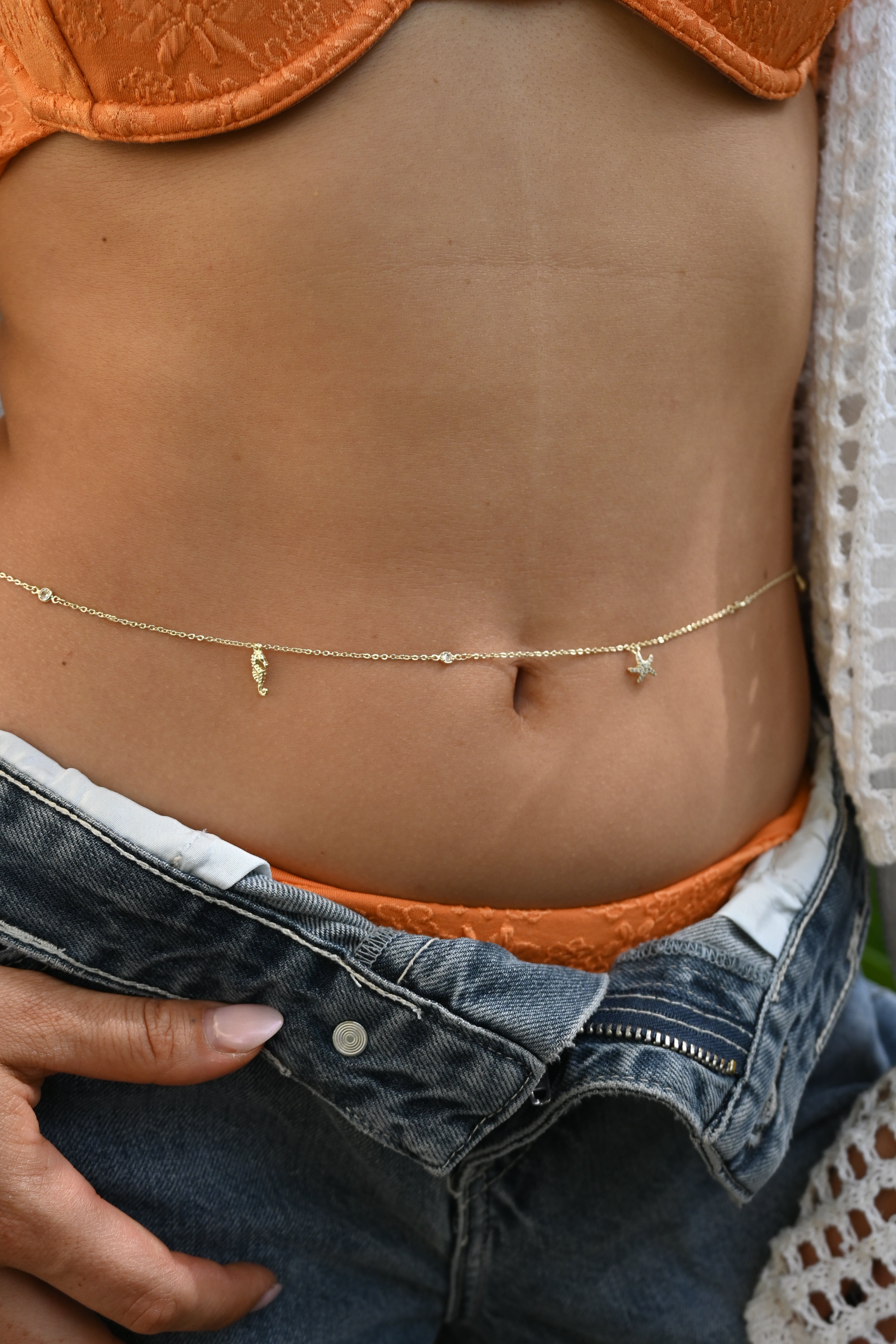 Bellychain - Golden Sea Animals